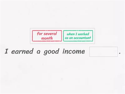 Present perfect or simple past? 2.