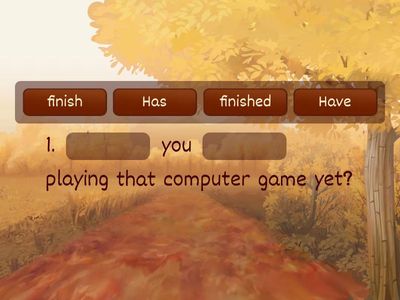 Full Blast 8. The Present Perfect Tense