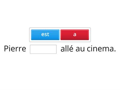 Passé composé avec "avoir" ou "être"