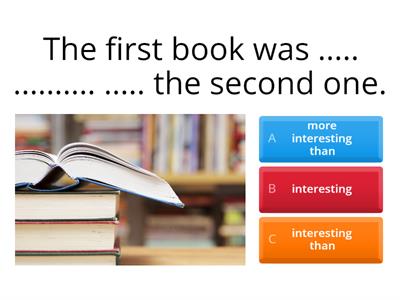  Comparatives review - teens pre-intermediate