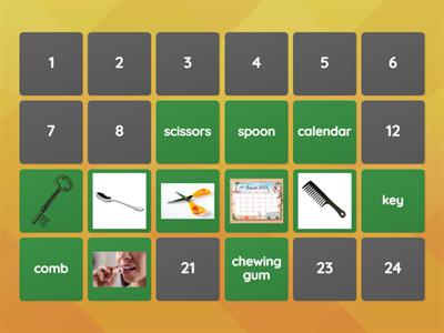 Review Game - Everyday objects