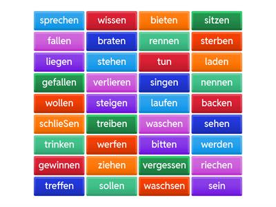 starke und unregelmaSige Verben 2 - A1A2