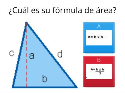 Fórmulas para área de polígonos 