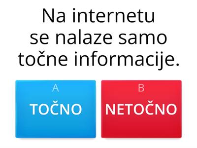 INFORMACIJE NA INTERNETU