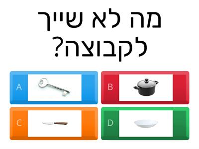  מה יוצא דופן? קטגוריות