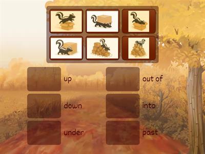 Prepositions of movement