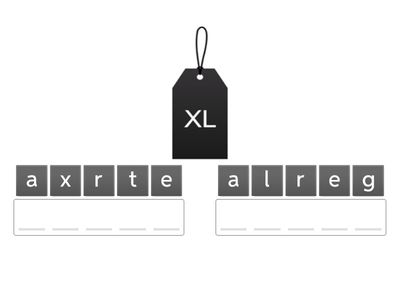 7.1.5 Sizes Spelling Practice