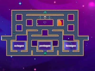 2D Shapes - Maze Chase