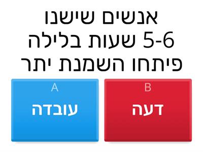 עובדה ודעה, צירופים שכבת ז 