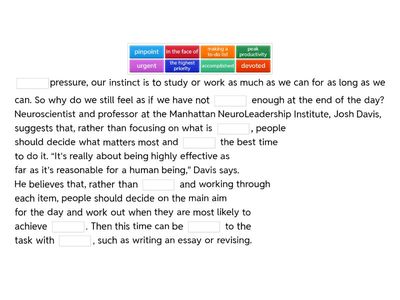 Using neuroscience to manage your time 1