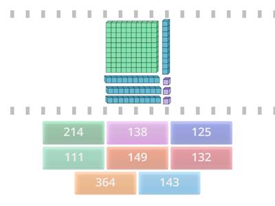Base Ten Blocks with 100's