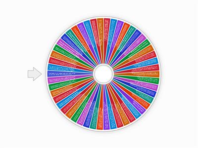 Ruleta de Preguntas de Microbiología 3er parcial 