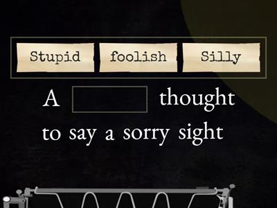 Complete the Quotation: Macbeth