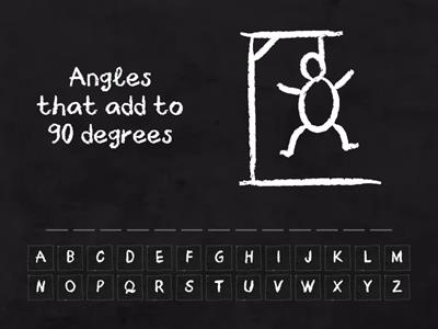 Angles Hangman