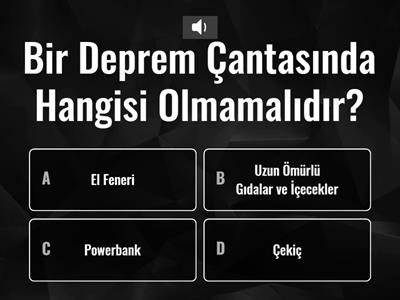 Depreme Karşı Ne Kadar Bilinçlisiniz?