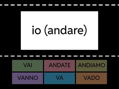 VERBO ANDARE