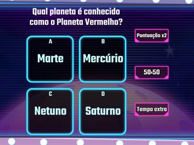 Quiz sobre o Sistema Solar