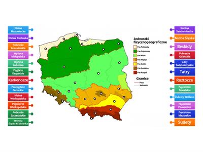 Regiony Fizycznogeograficzne