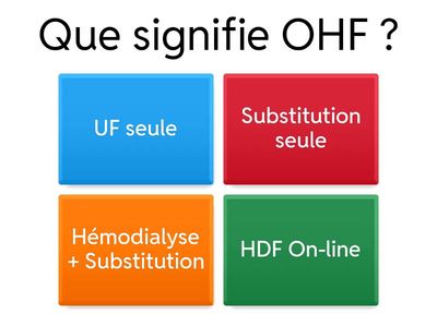 Hémodialyse sur DBB EXA