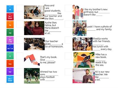 CSB Subject & Object Pronouns