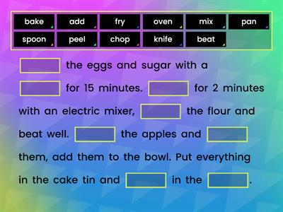 GoGetter 3 Unit 6.6 recipe