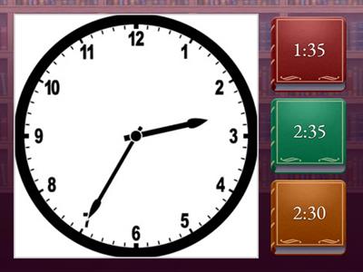 Telling Time (5 minutes)