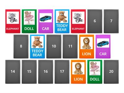 G2 - TOYS MEMORY GAME 2021