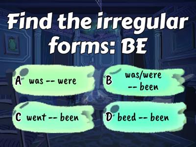 Irregular Verbs - Mini Belt (Common verbs)