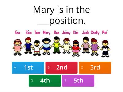 Mathematics 1 - Ordinal numbers