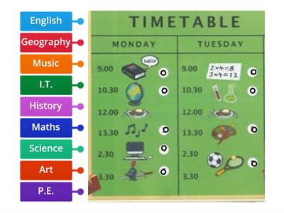 sm3 timetable 