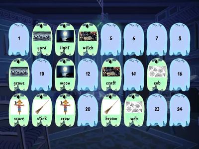 Halloween compound words