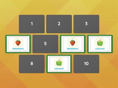 จับคู่ผลไม้ 🍓