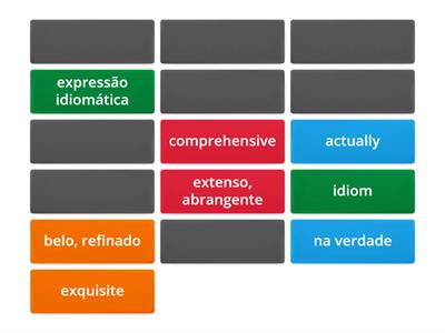 False friends and their meaning