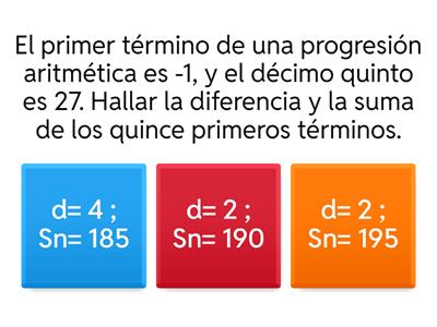 2do BGU-PROGRESIONES ARITMETICAS