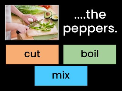 Cooking verbs (unit 6)