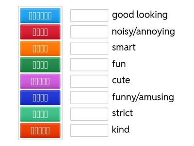 Describing Words for People
