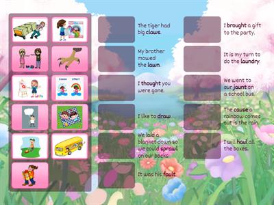 Sentence Match au, aw