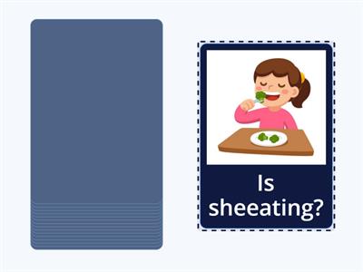 Answer the questions - Present Continuous