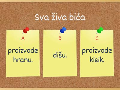 Biljke i životinje-4.raz (OŠ)