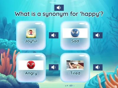 Synonym Quiz Medium support