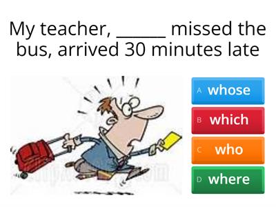 Non defining relative clauses Practice