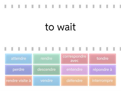 RE verbs - Find the Match