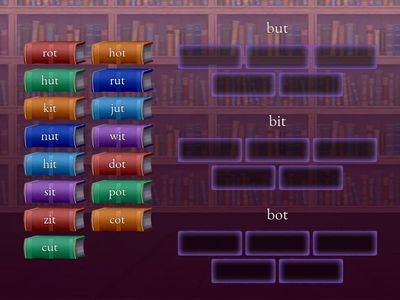 /u/ + /i/ + /o/ Rhyme Sort