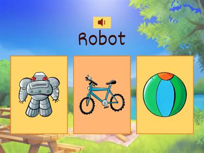 Kid's Box Starter Unit 4 Toys (викторина с аудио)