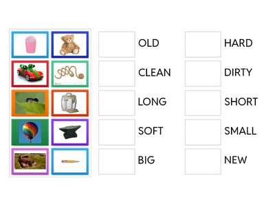 OBJECTS ADJECTIVES