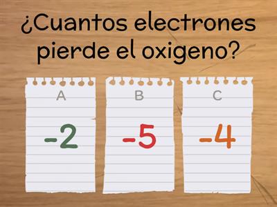 Preguntas de oxido reduccion