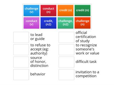 Ch 5 multiple meanings