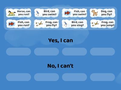 What can animals do?