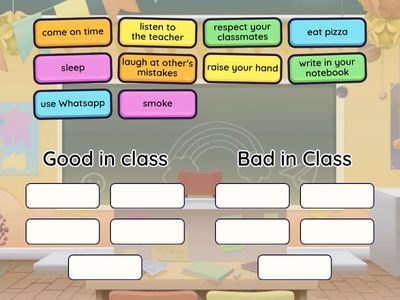 Classroom Behaviors: Good or Bad