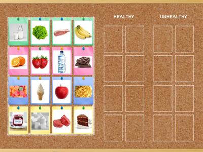 HEALTHY LIVING (FOOD SORTING)